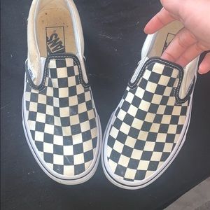 Checkered Vans